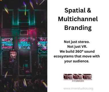 MWR Studios Immersive Spatial & Multichannel Branding