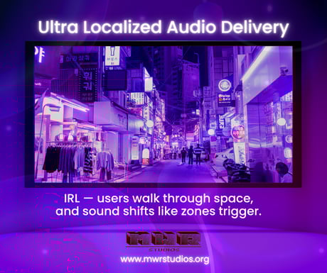 MWR Studios Ultra Localized Audio Delivery
